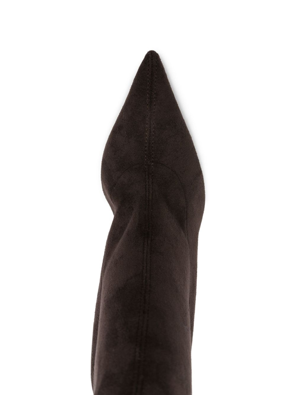 110mm suede over-the-knee boots - 4