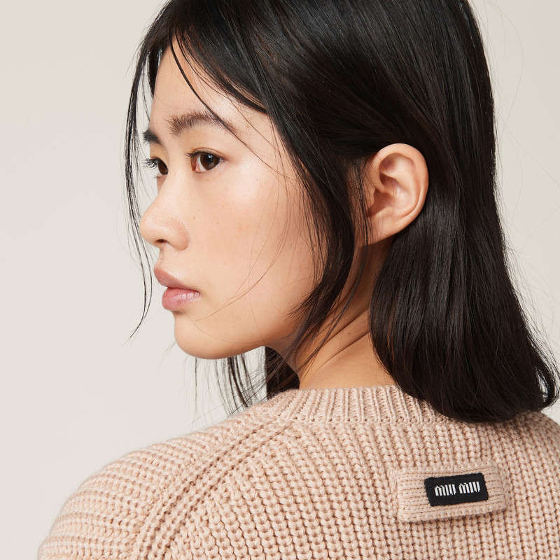 Wool knit cardigan 6