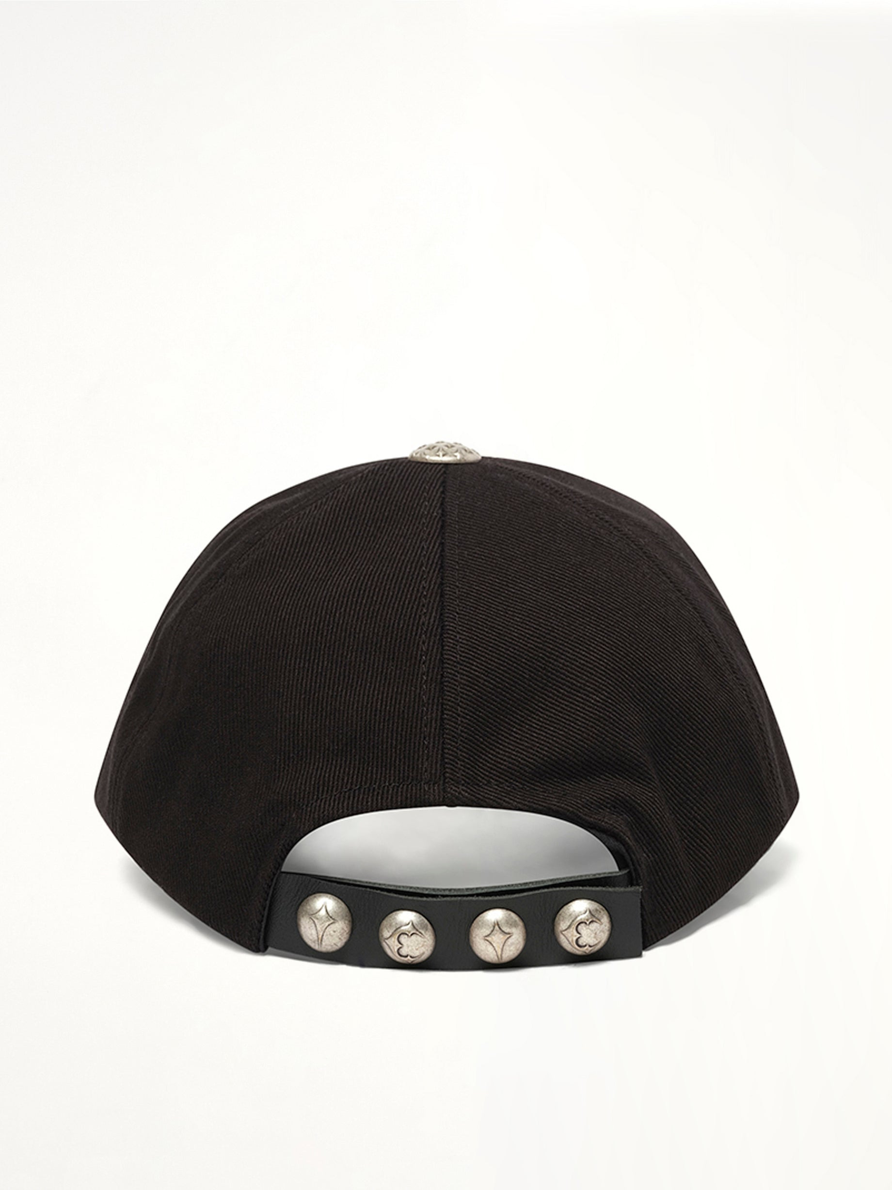 TC Skull Cotton Cap in Black - 3