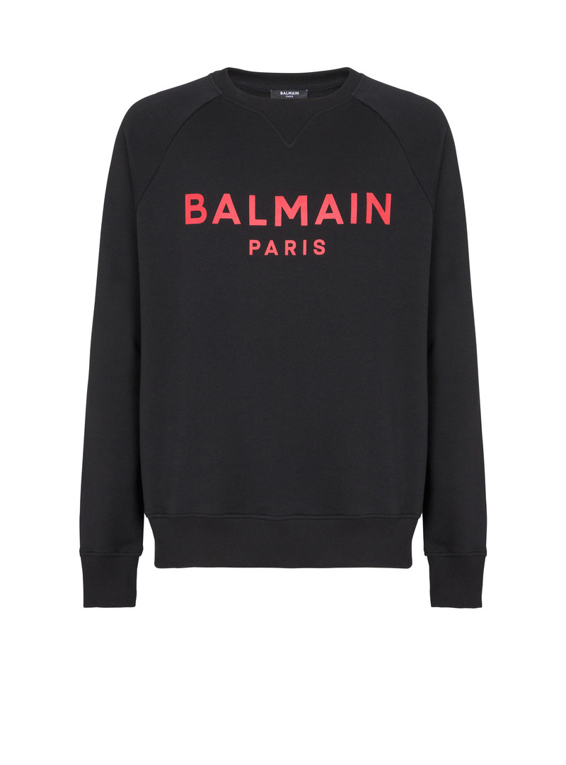 Balmain Paris printed sweatshirt 1