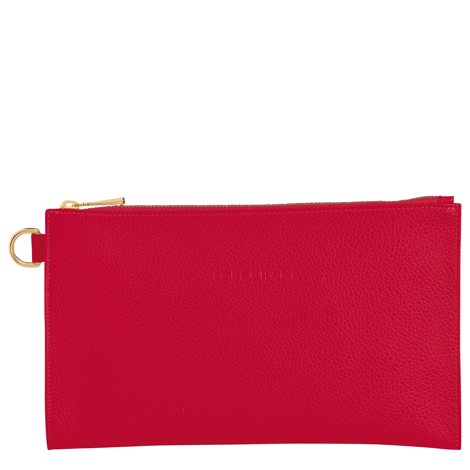 Longchamp Le Foulonné Pouch Love - Leather | REVERSIBLE