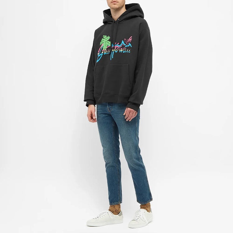 Gucci Hawaii Rainbow Print For Men Black 626989-XJCSP-1142 - 4