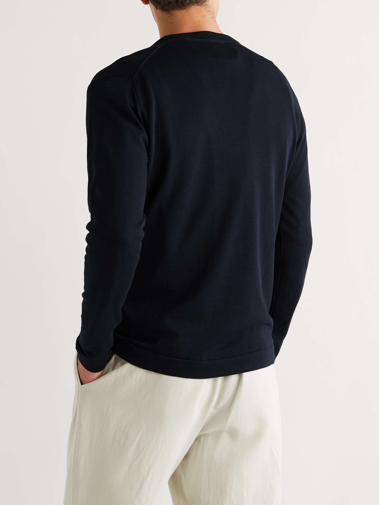 Sea Island Knitted Cotton Sweater - 4