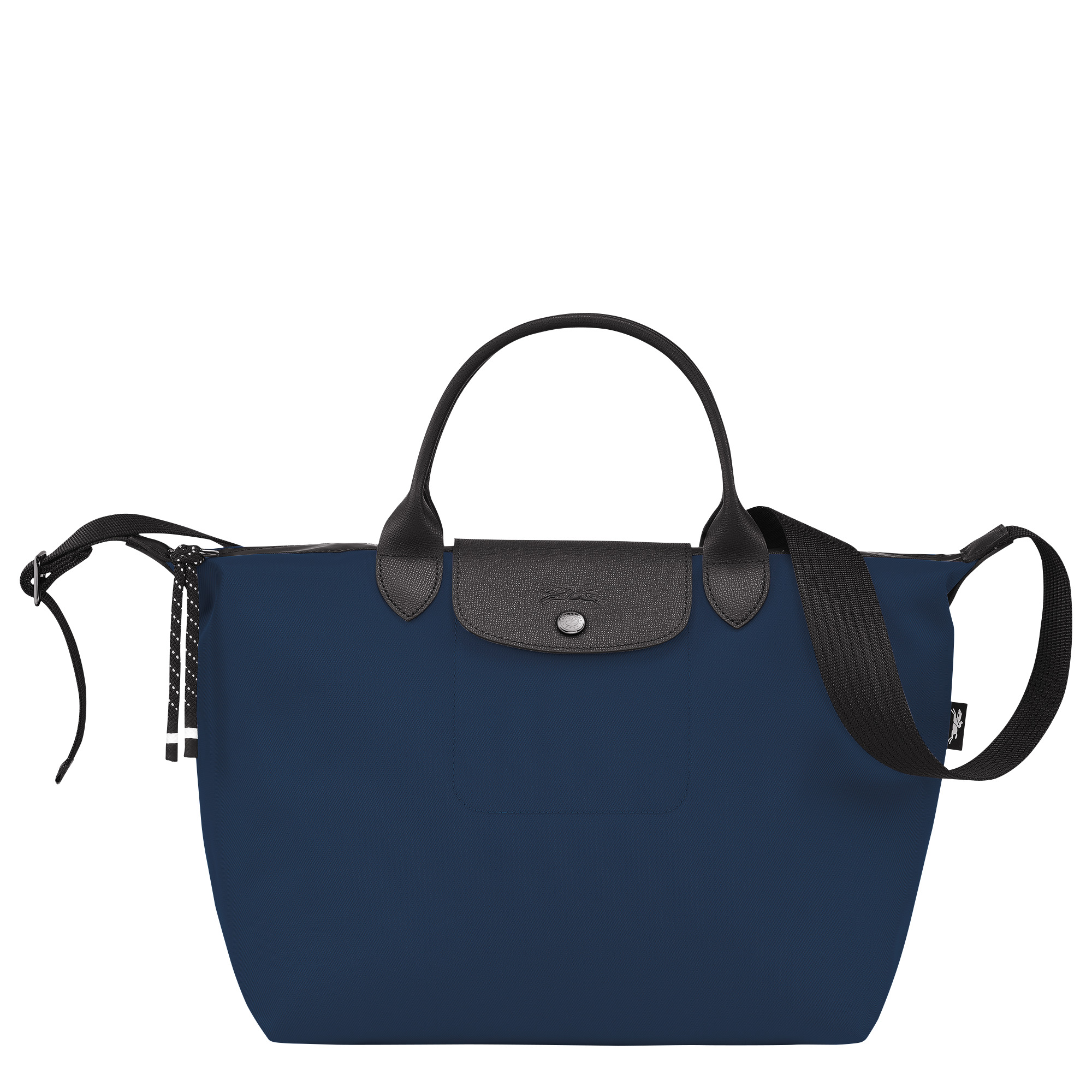 Le Pliage Energy L Handbag Navy - Recycled canvas - 1