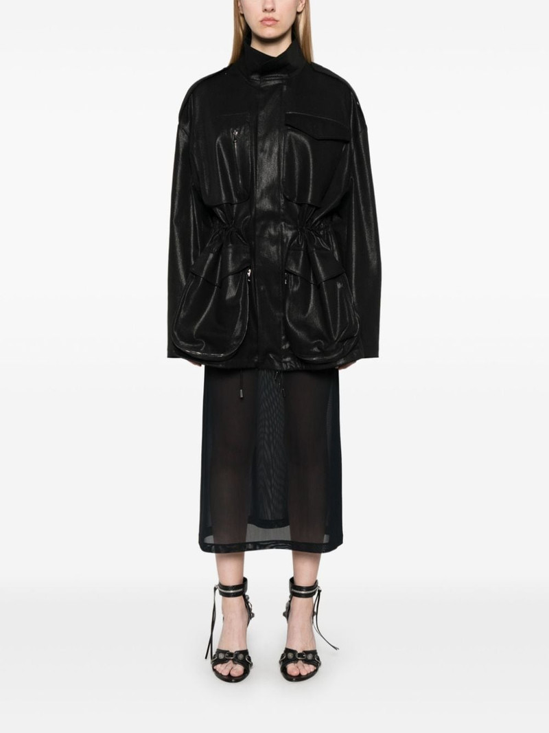 NENSI DOJAKA coated jacket outlook