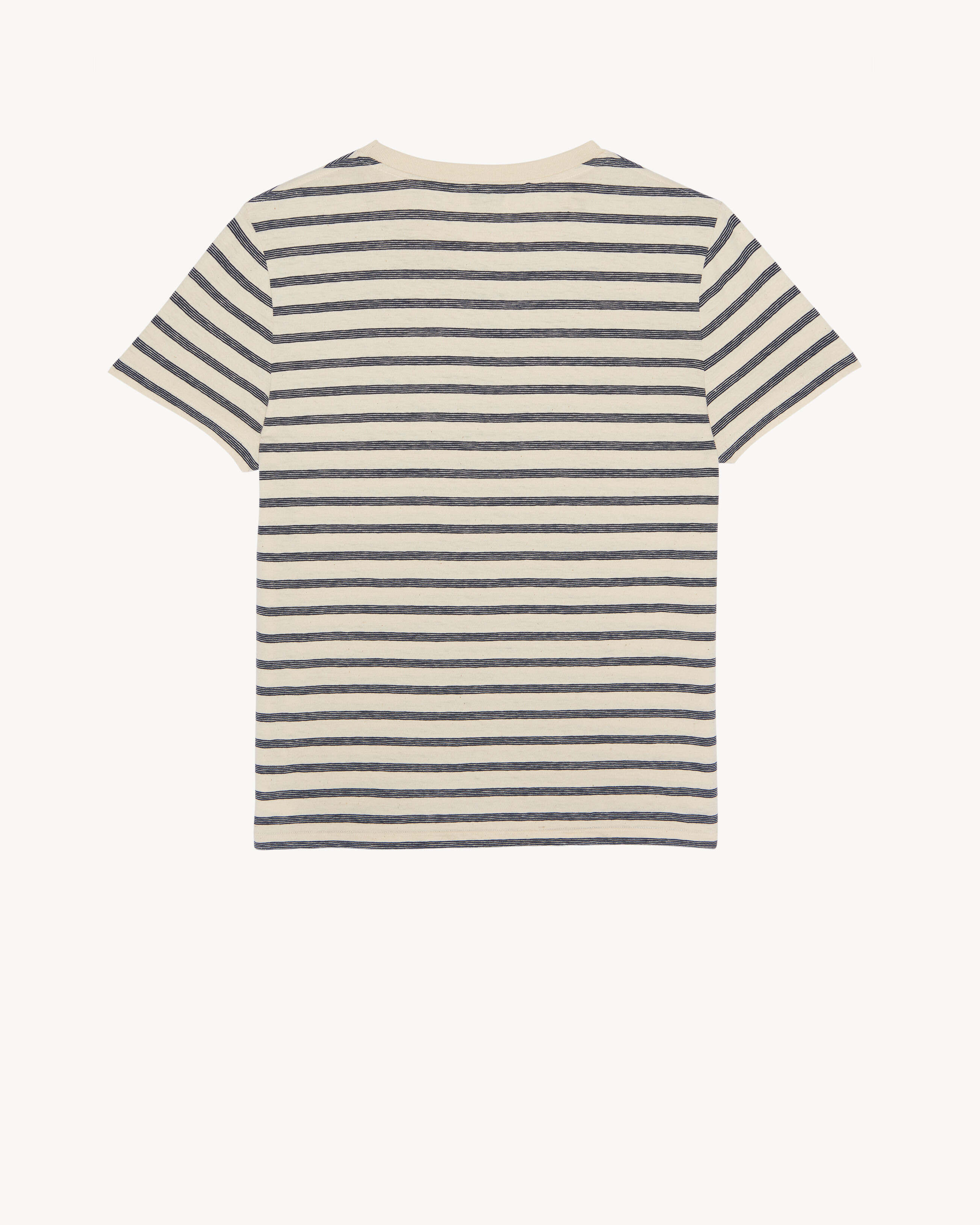striped monogram t-shirt in jersey - 2
