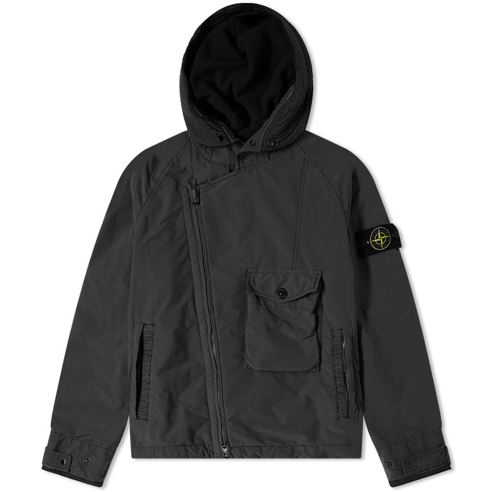 Stone Island David  Light-Tc Asymmetric Zip Jacket - 1