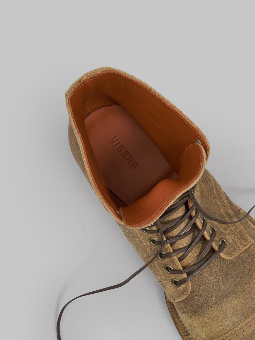Viberg Service Boot 2040 Desert Sand Waxy Commander - 6