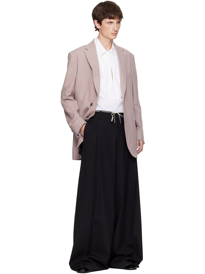 Dries Van Noten Pink Wool Blazer outlook