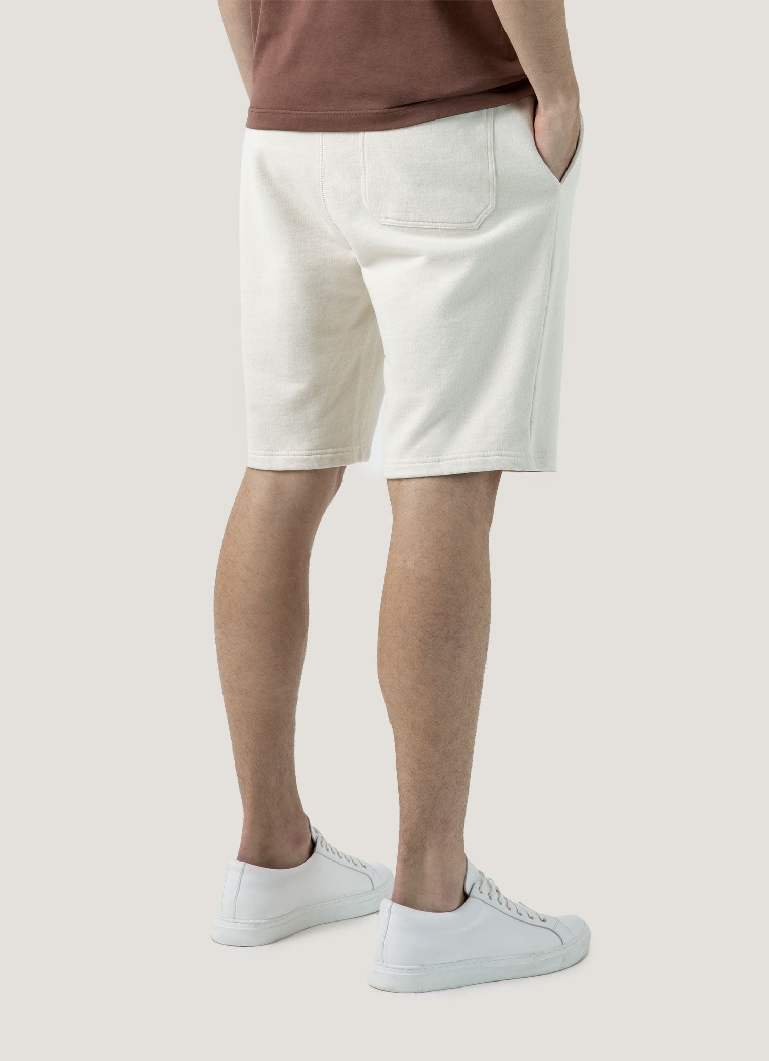 Undyed Loopback Shorts - 4