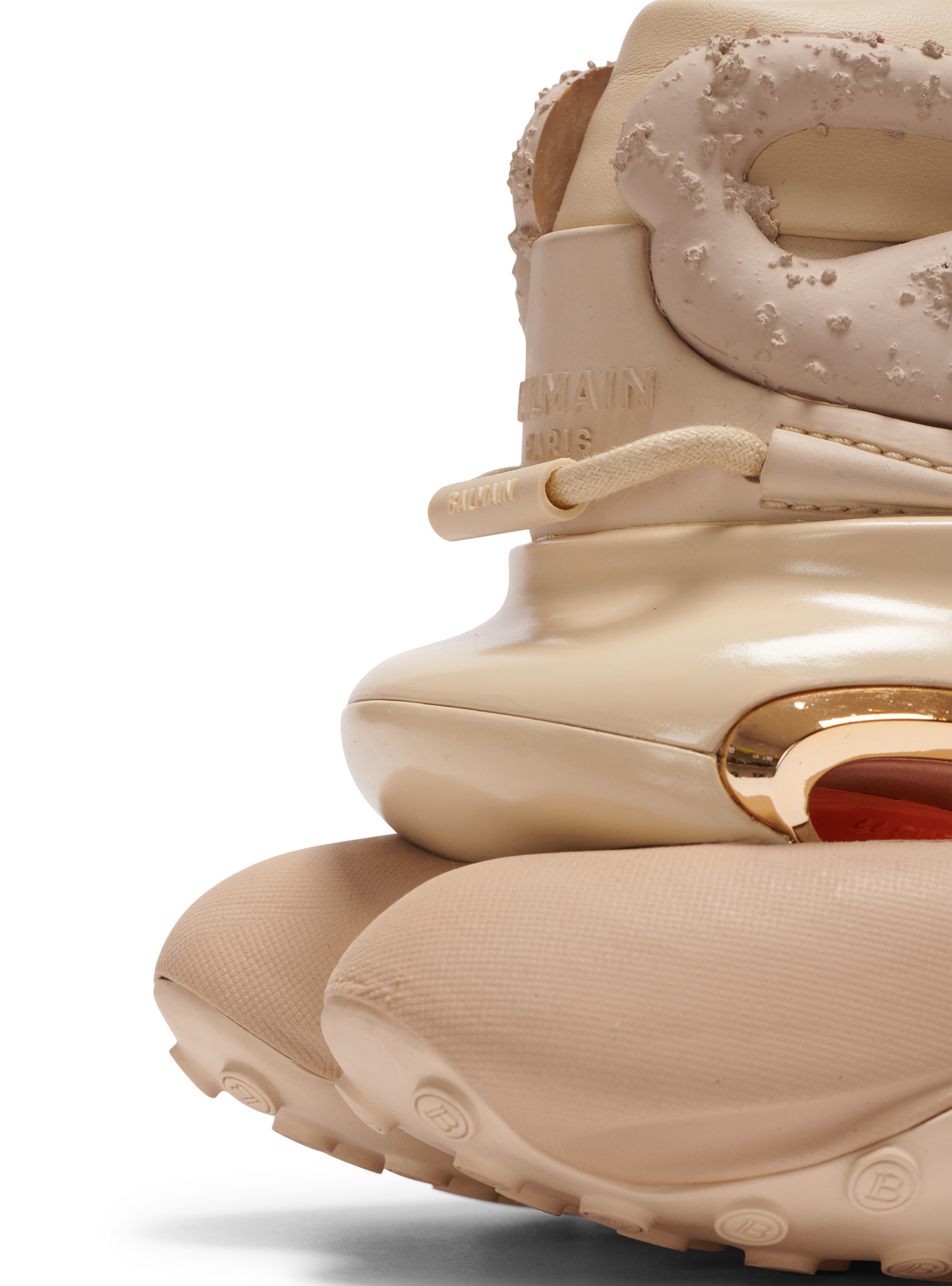 Unicorn low-top trainers in neoprene and leather - 8