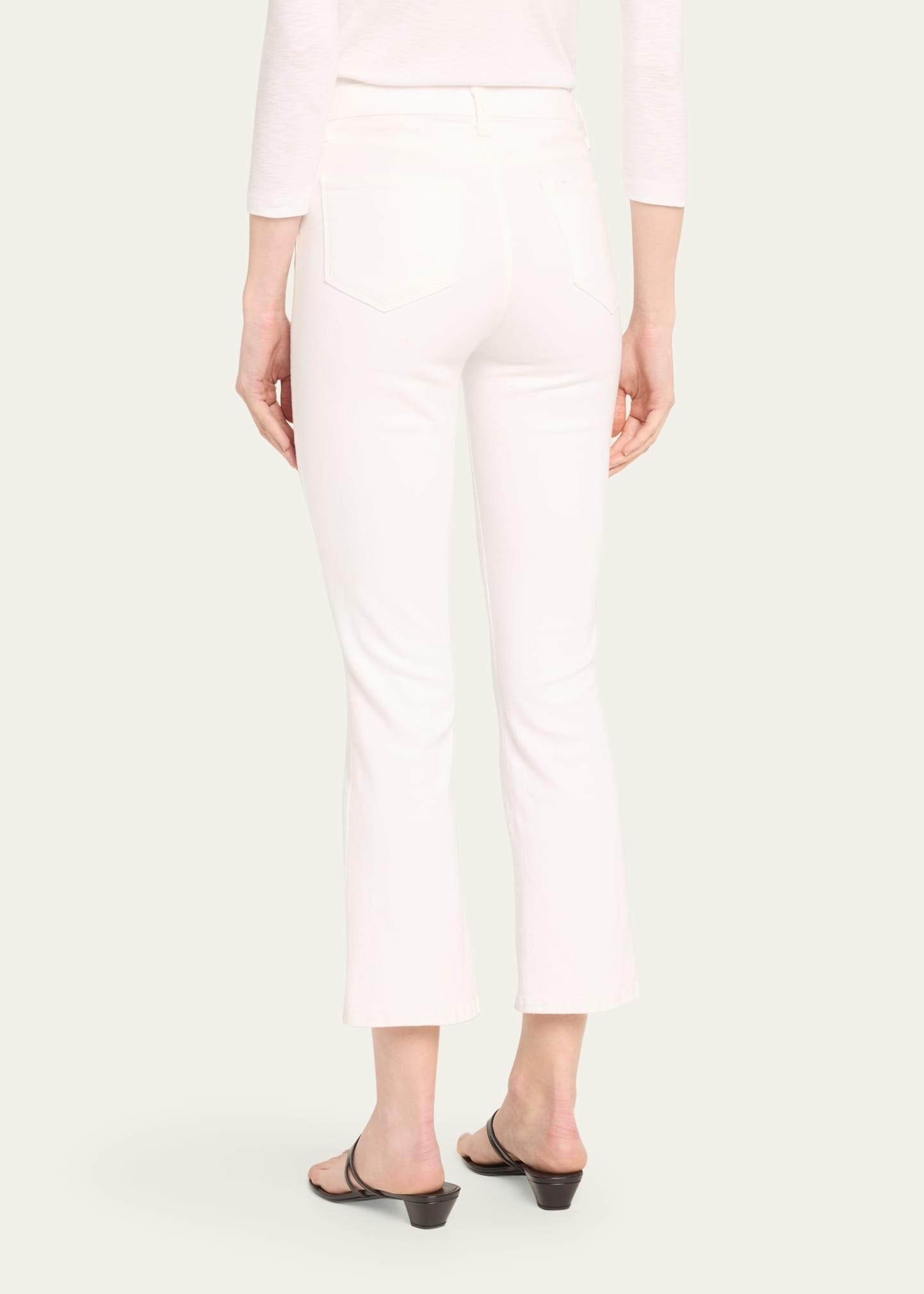 Mira Ultra High-Rise Crop Micro Bootcut Jeans - 3