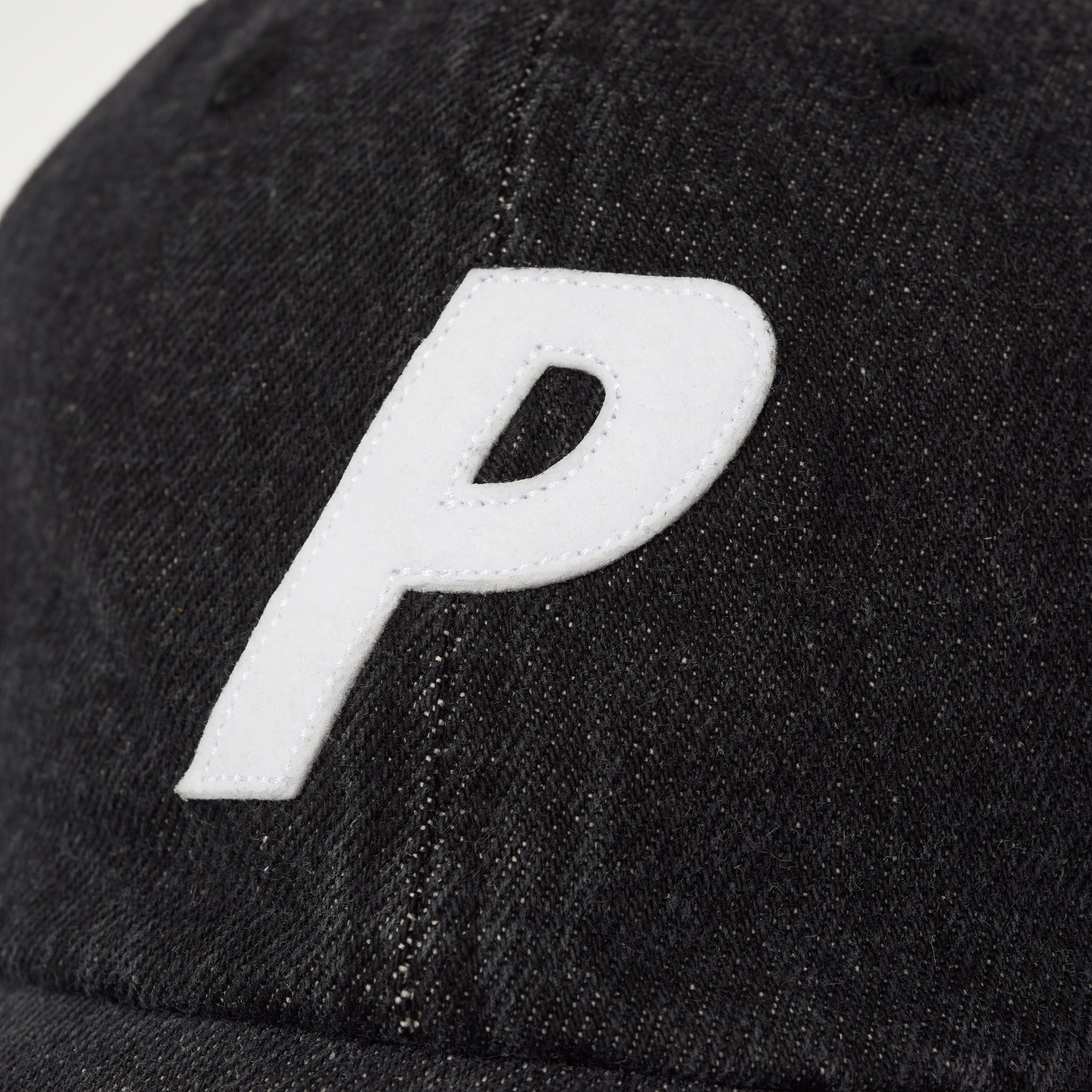 DENIM P 6-PANEL BLACK - 3