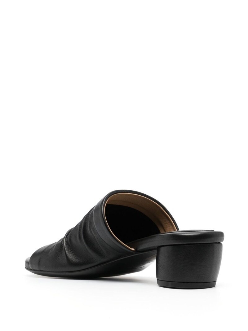 leather 50mm mules - 3