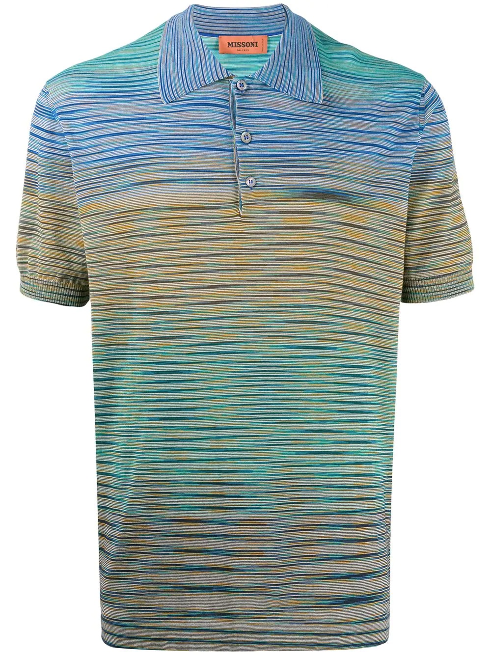 striped polo shirt - 4