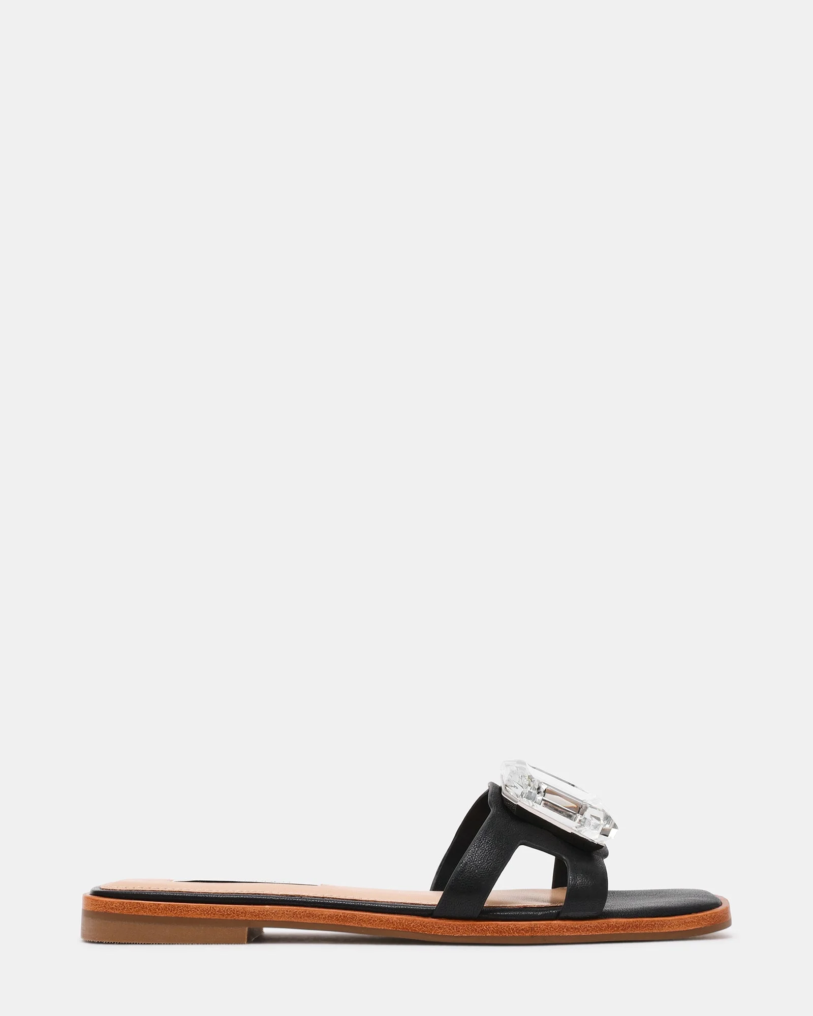 HALETTE BLACK LEATHER - 1