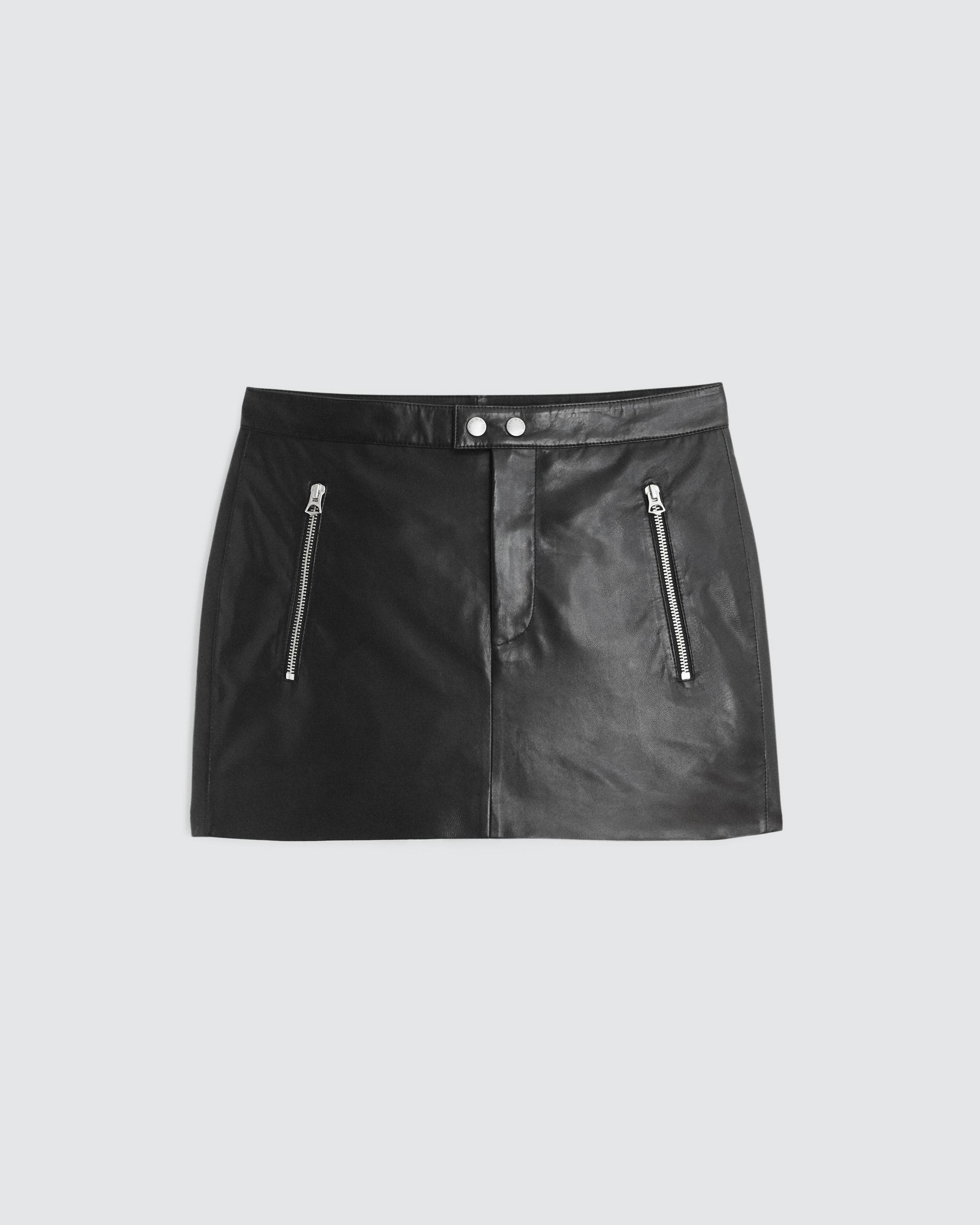Nora Leather Skirt
Mini - 1