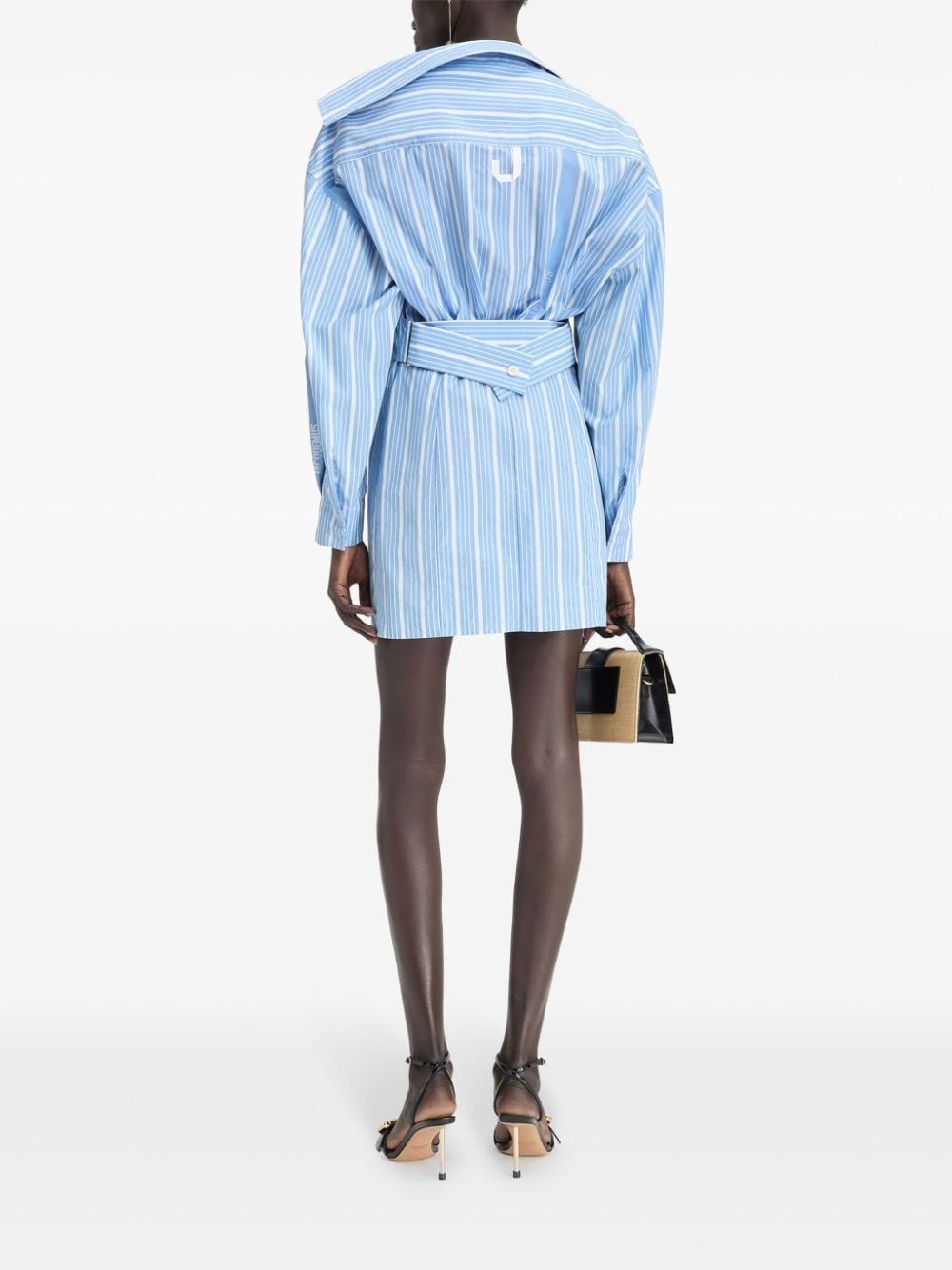 striped cotton dress - 4