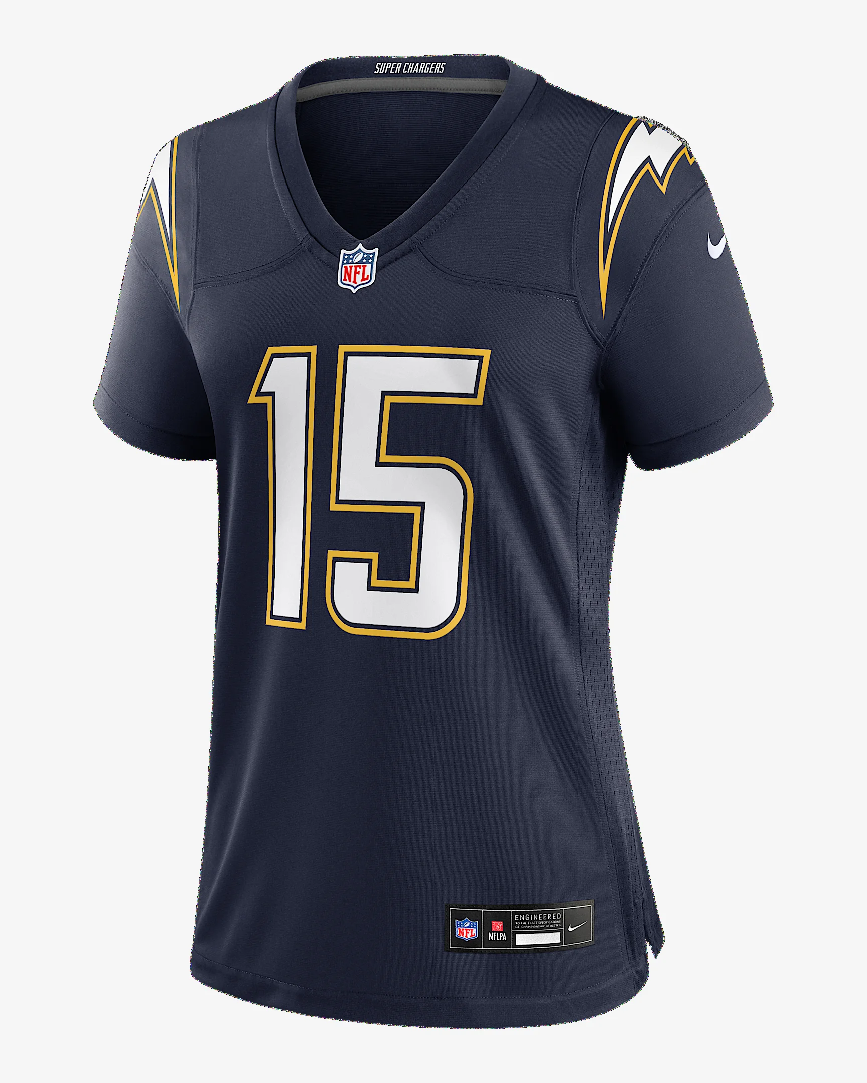 Ladd McConkey Los Angeles Chargers Women’s Nike NFL Game Jersey - 1
