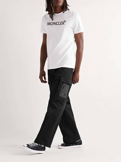 Moncler Cotton-Blend Twill Cargo Trousers outlook