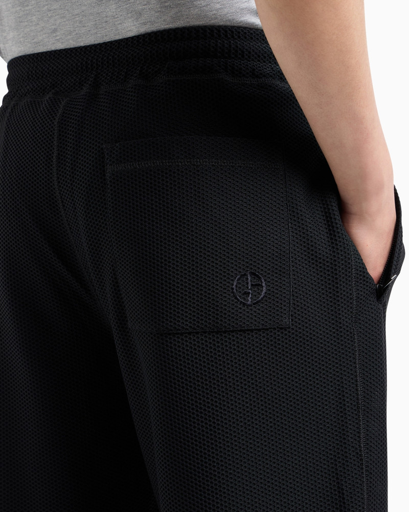JOGGERS IN TECHNICAL WAFFLE FABRIC 5