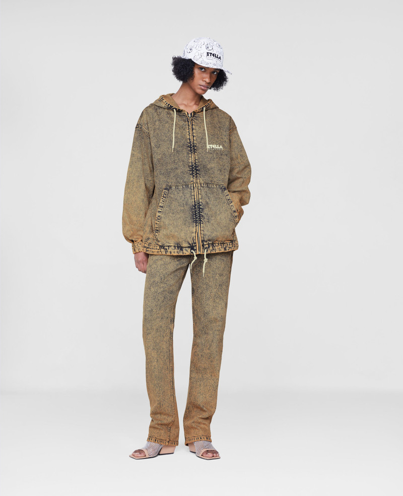 Stella McCartney Fantasia Logo Denim Pants outlook