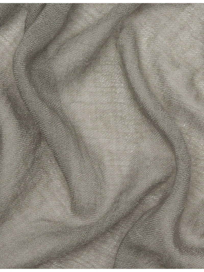 Emily Fringed-Edge Wool, Cashmere and Silk-Blend Scarf 4