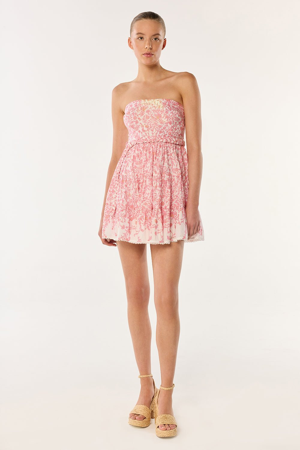 Bandeau Dress Christine - Pink Lazuli - 2