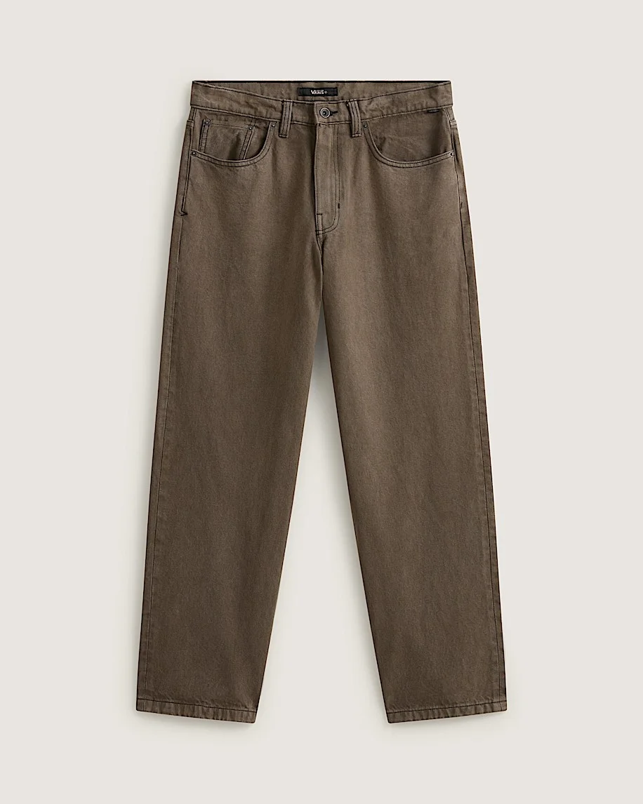 Check-5 Loose Denim Pants - 1