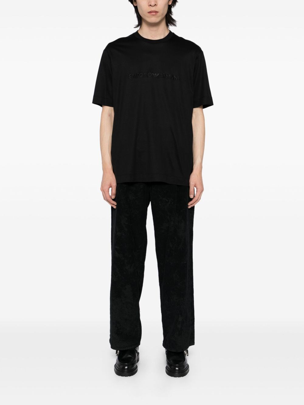 Embroidered logo t-shirt - 4
