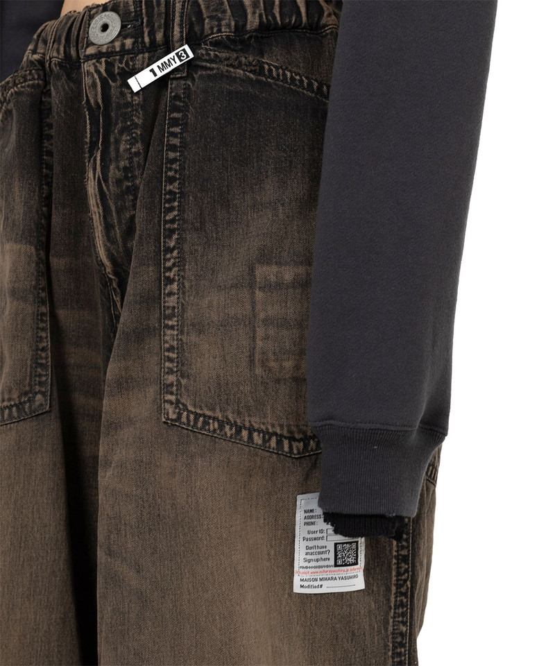 Layered Cropped Zip-up Hoodie 8