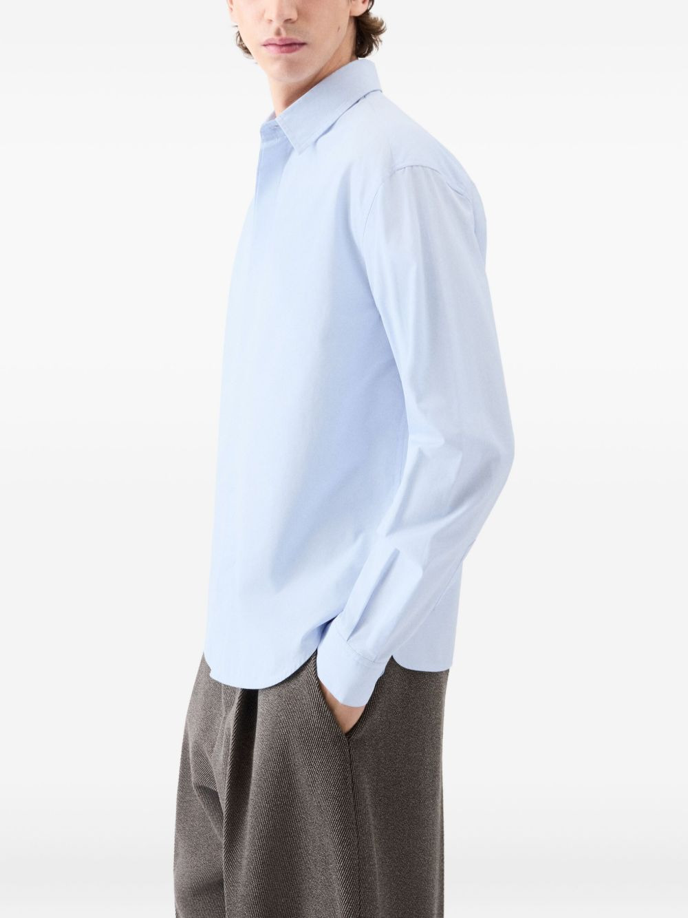 classic-collar shirt - 4