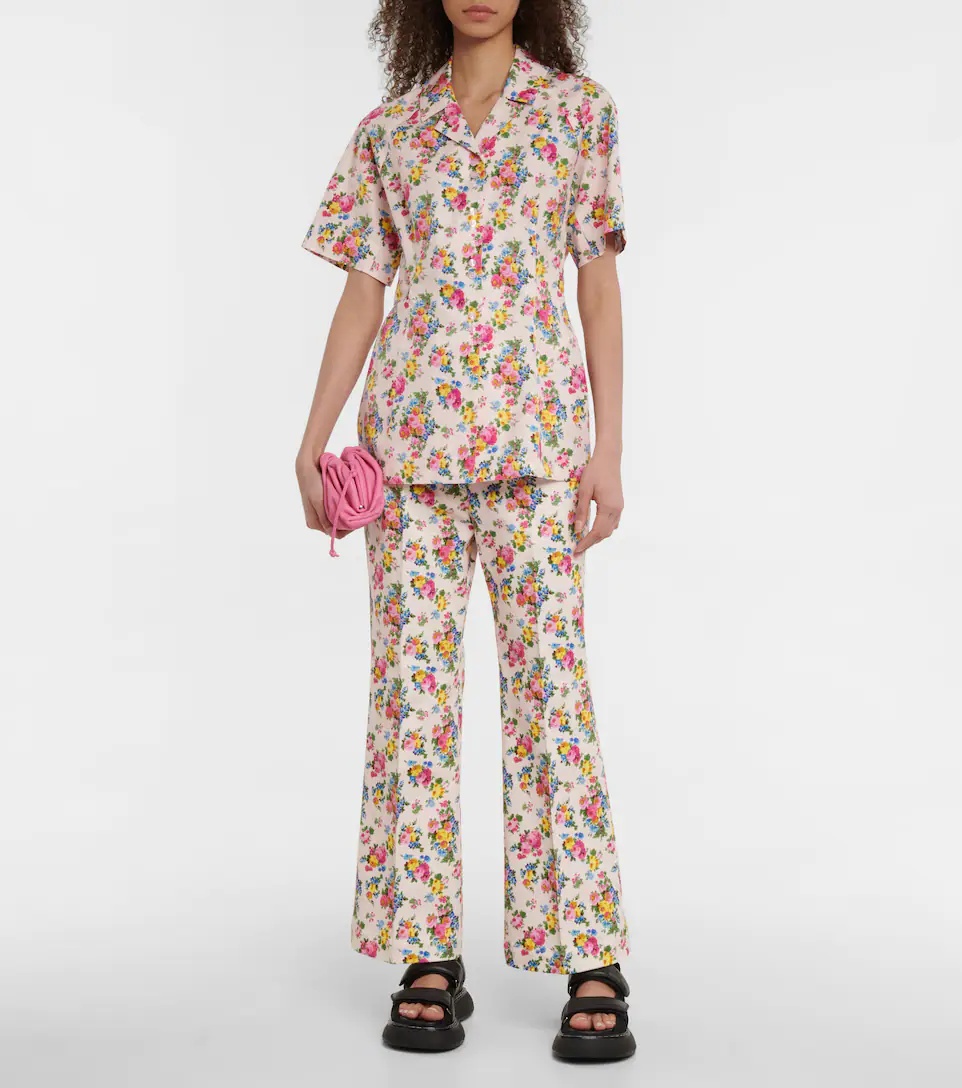 Agi floral cotton shirt - 2