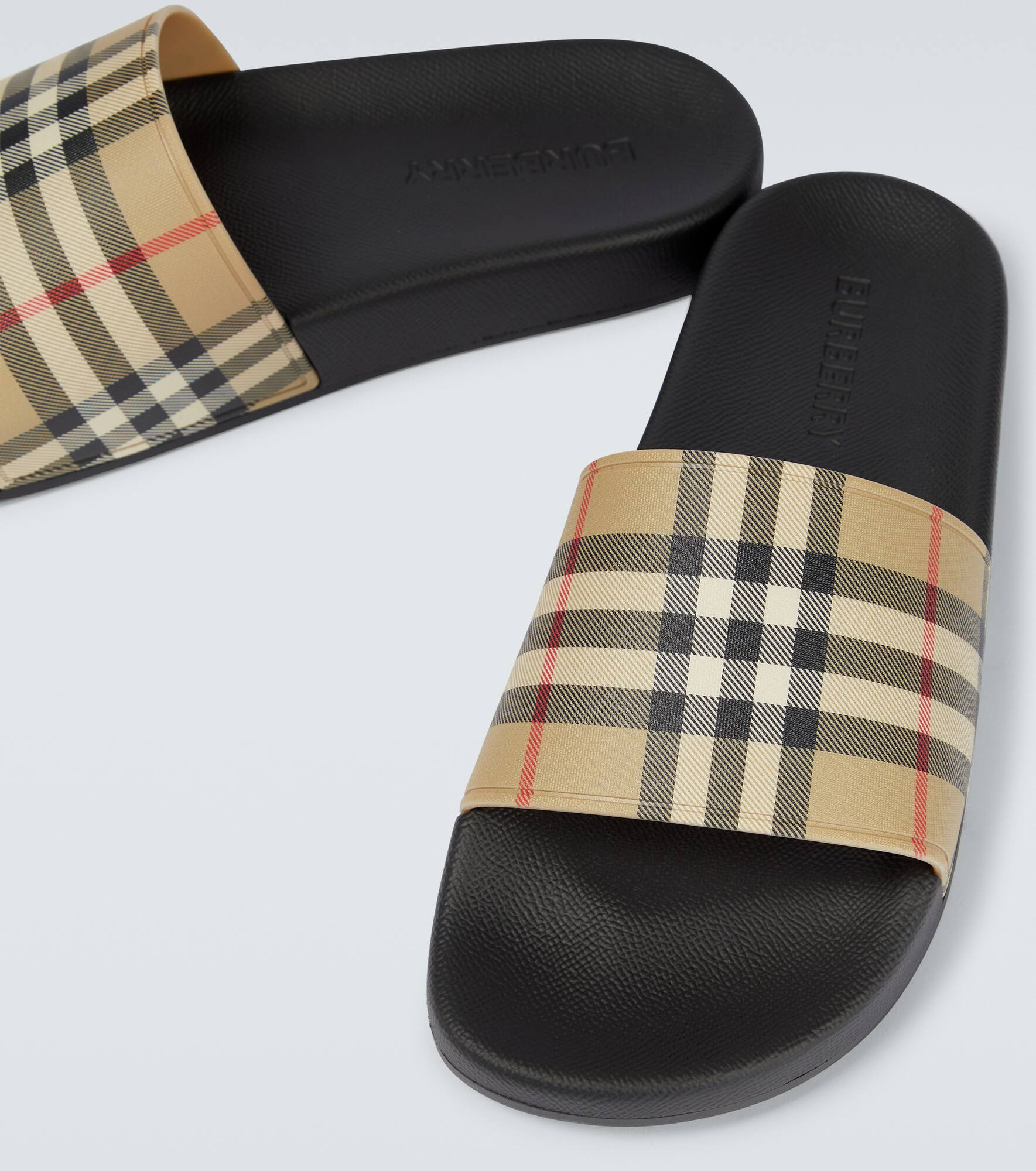 Vintage checked slides - 3