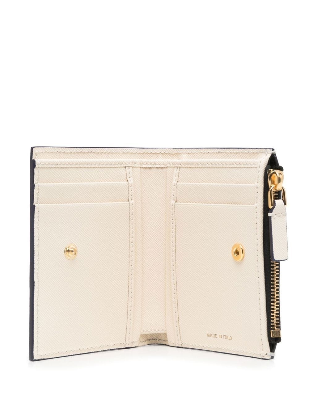 logo-stamp leather wallet - 3