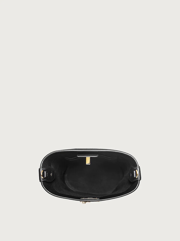 FERRAGAMO STUDIO BUCKET BAG - 5