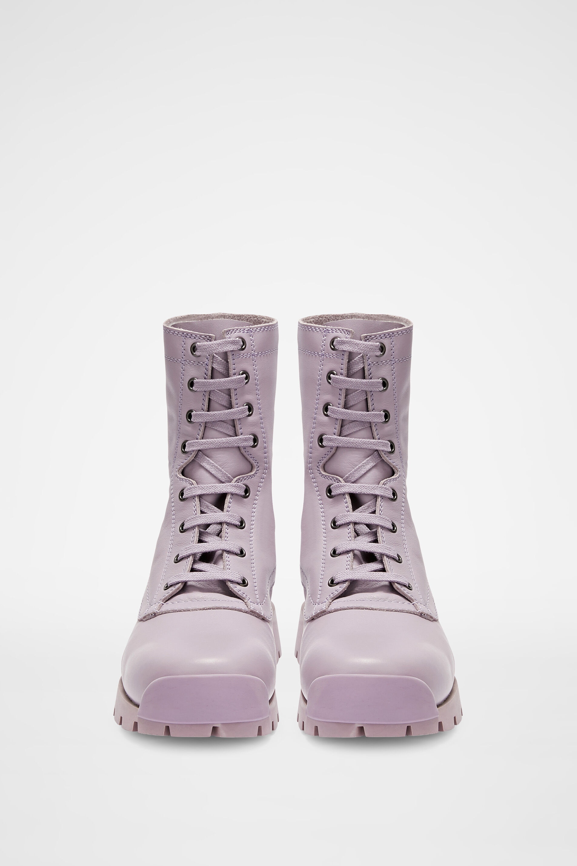 Lace-Up Boots - 5