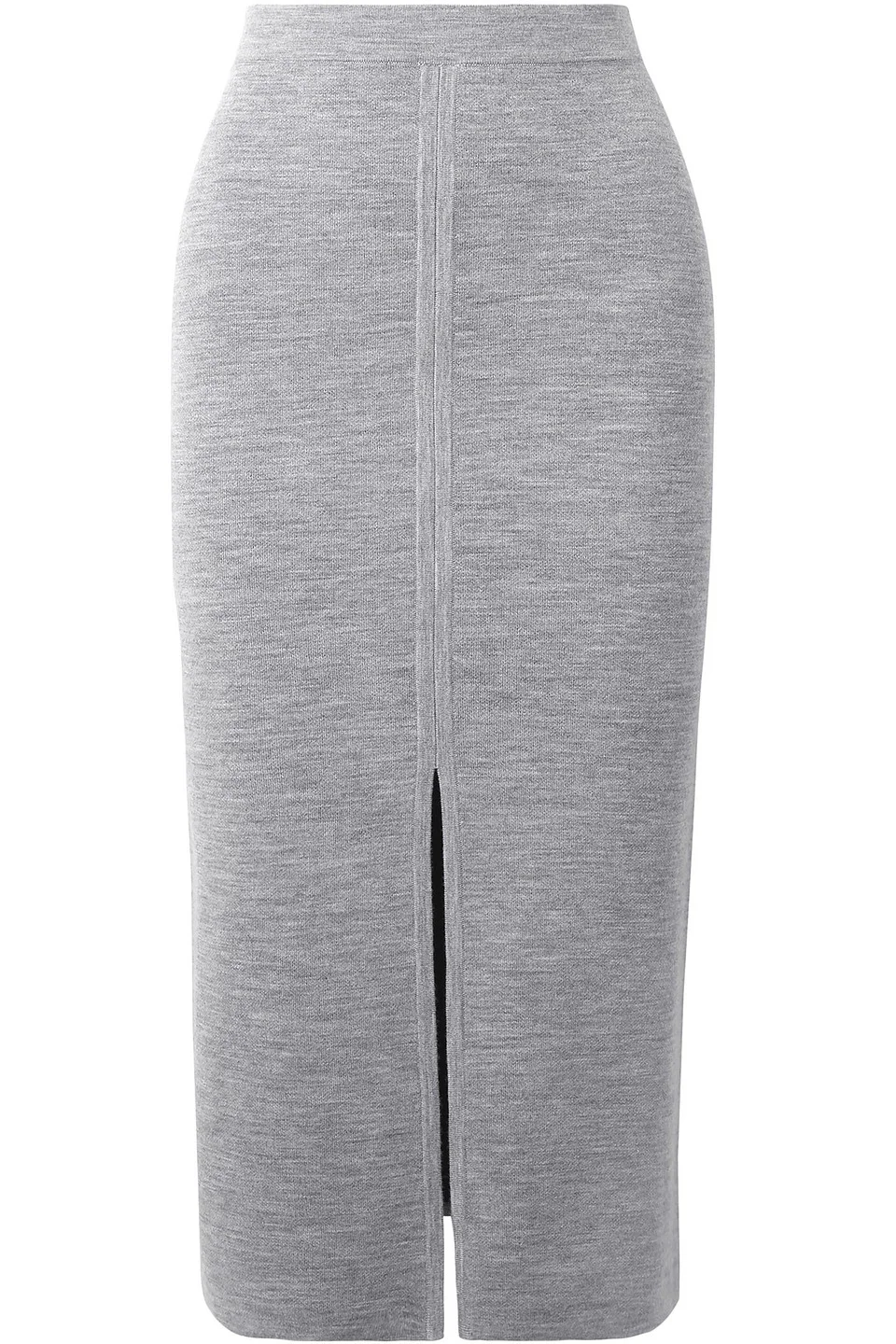 Hodgkins reversible wool-blend midi skirt - 1