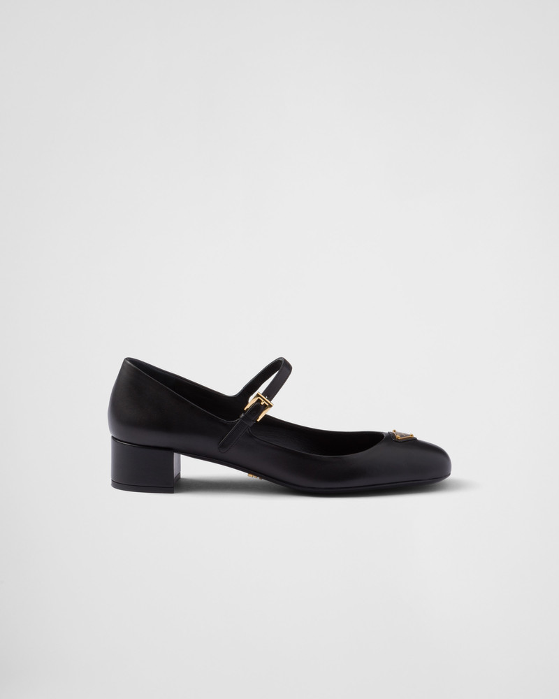 Prada Nappa leather Mary Jane pumps outlook