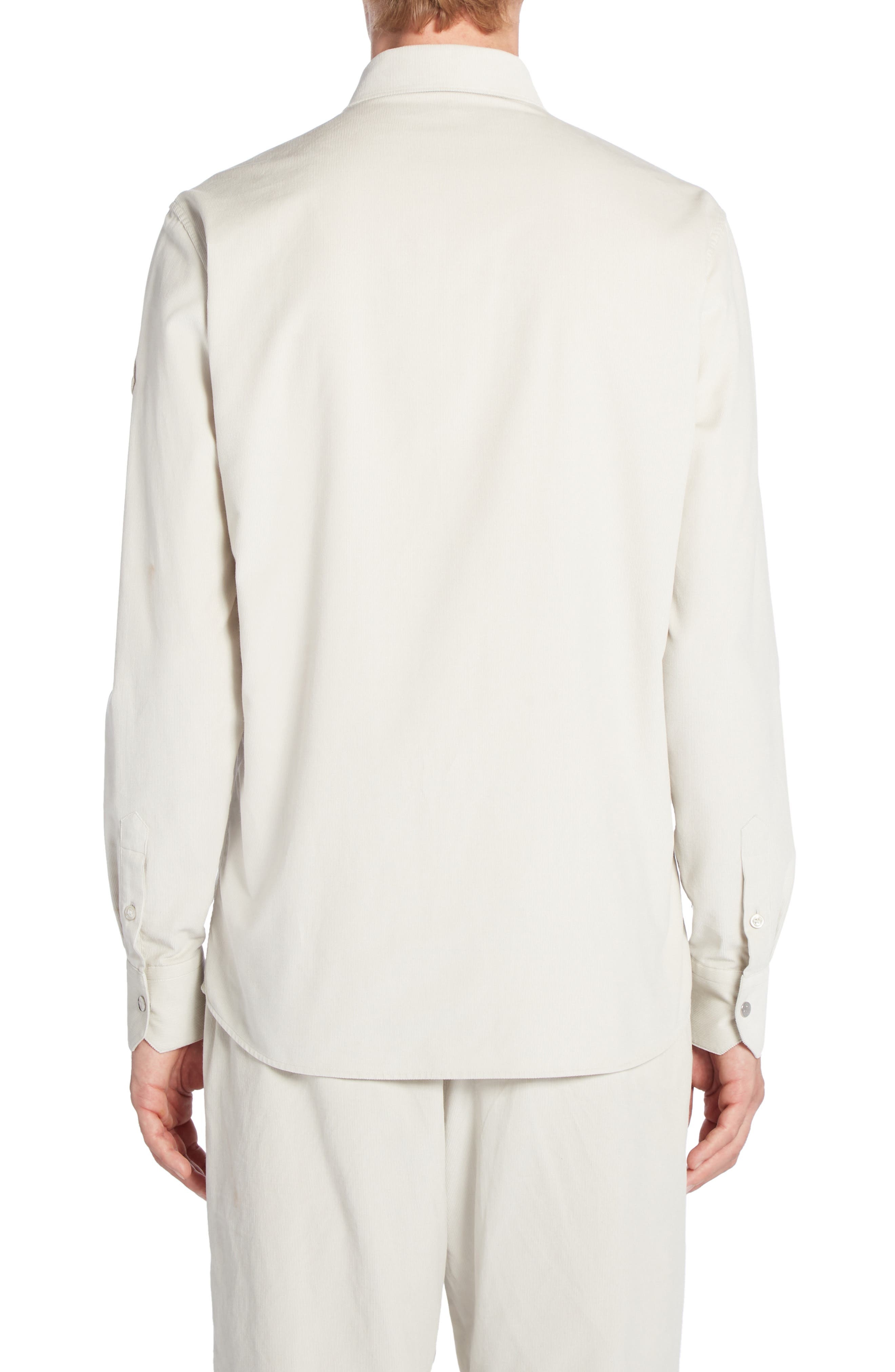 Cotton Corduroy Snap-Up Shirt - 3