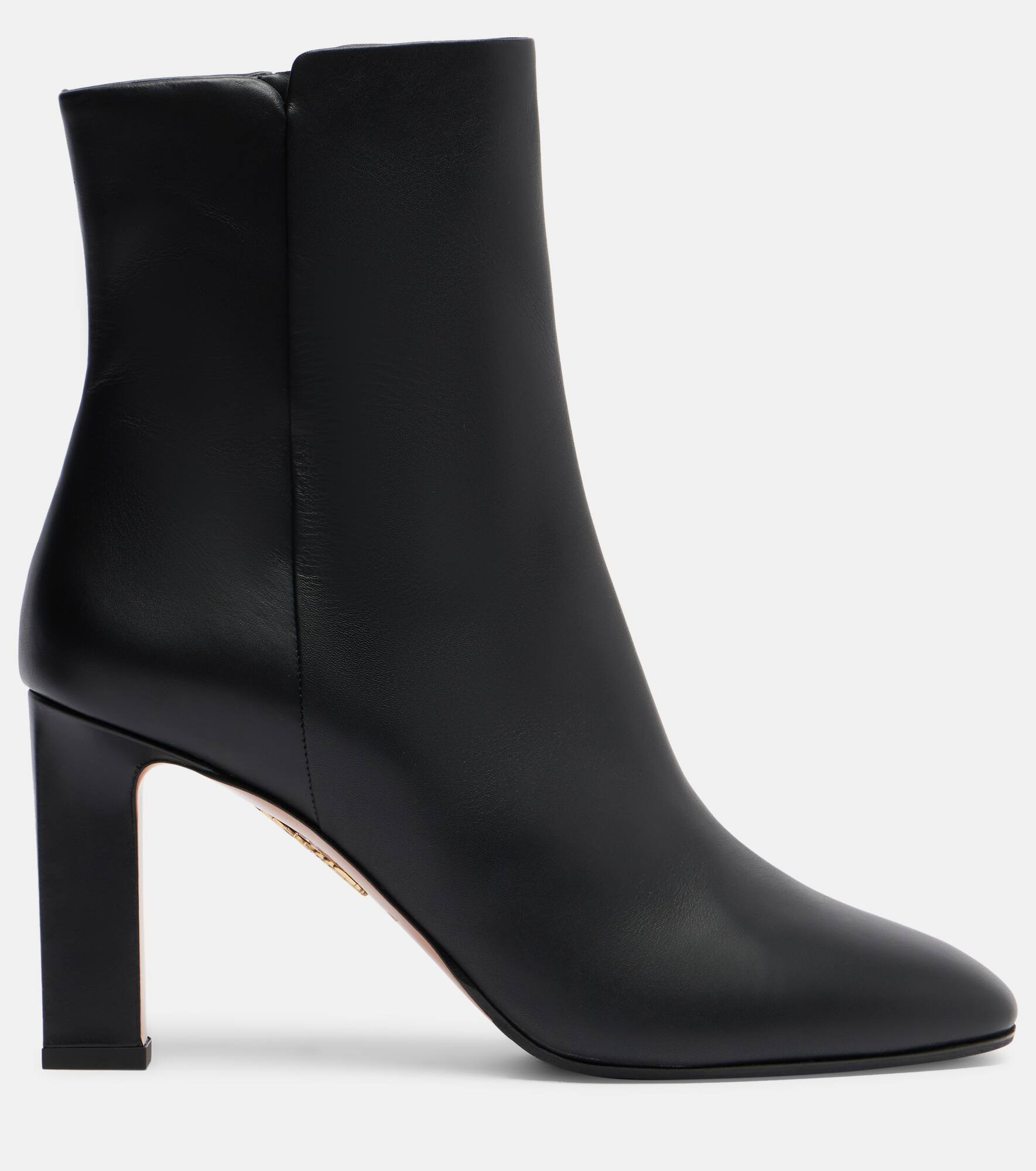 Sellier 85 leather ankle boots - 4