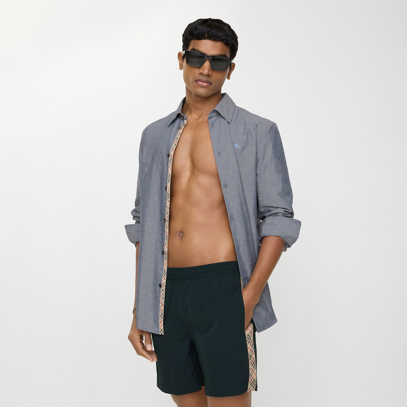 Burberry Check Trim Swim Shorts outlook