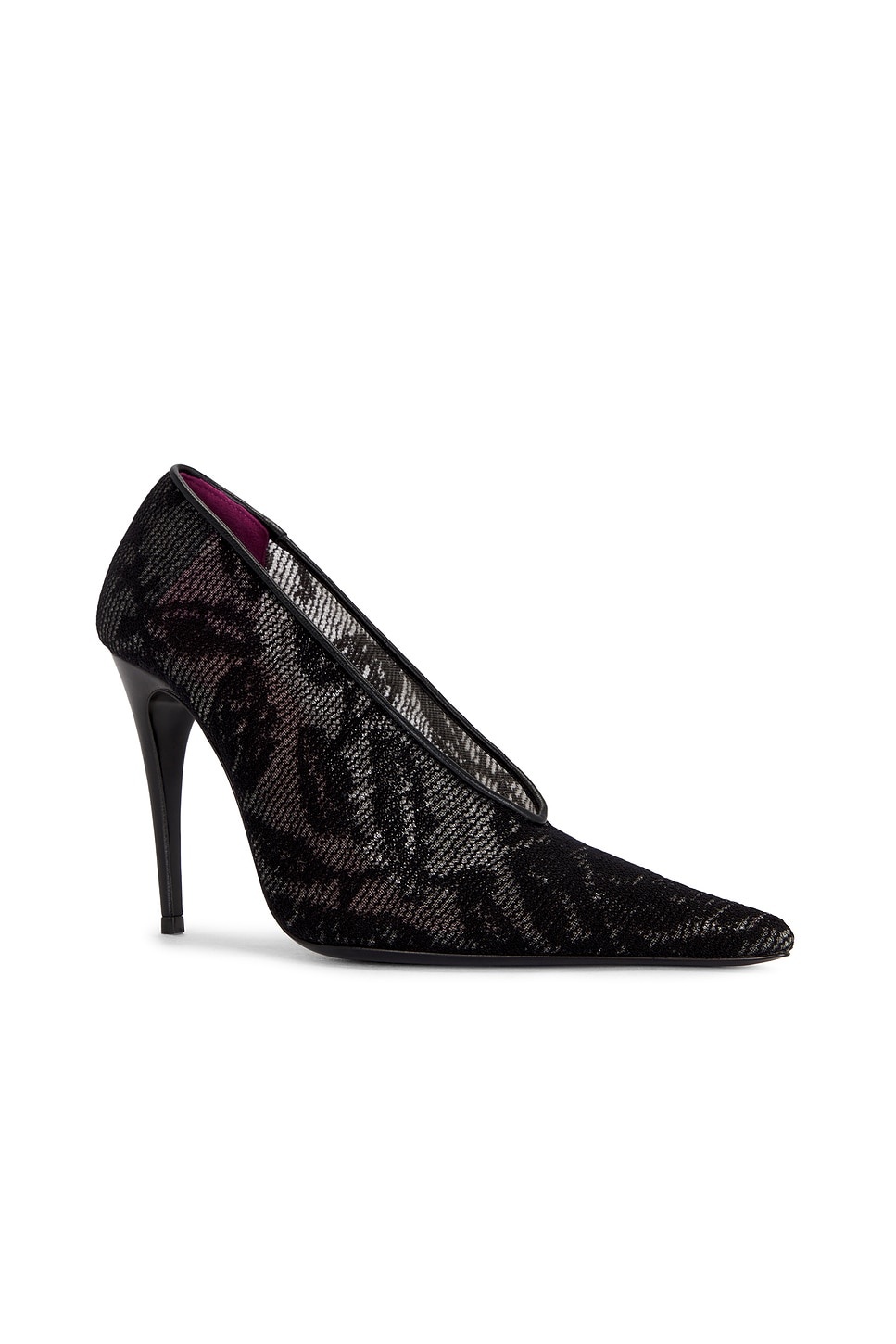 Floral Pointed Pump - 2