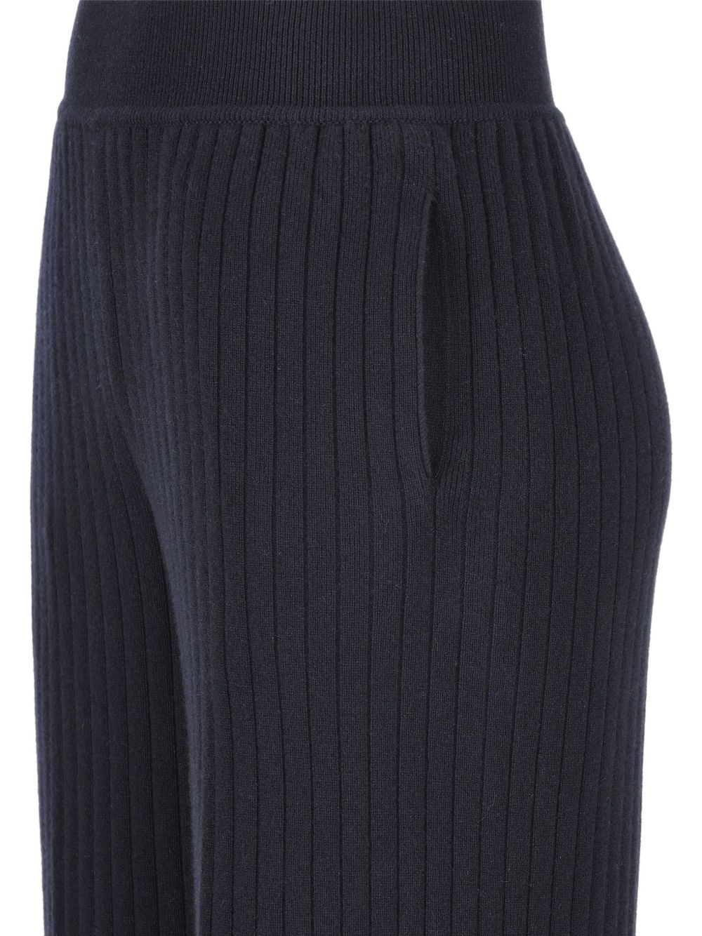 Coste ribbed welt-pocket trousers - 3