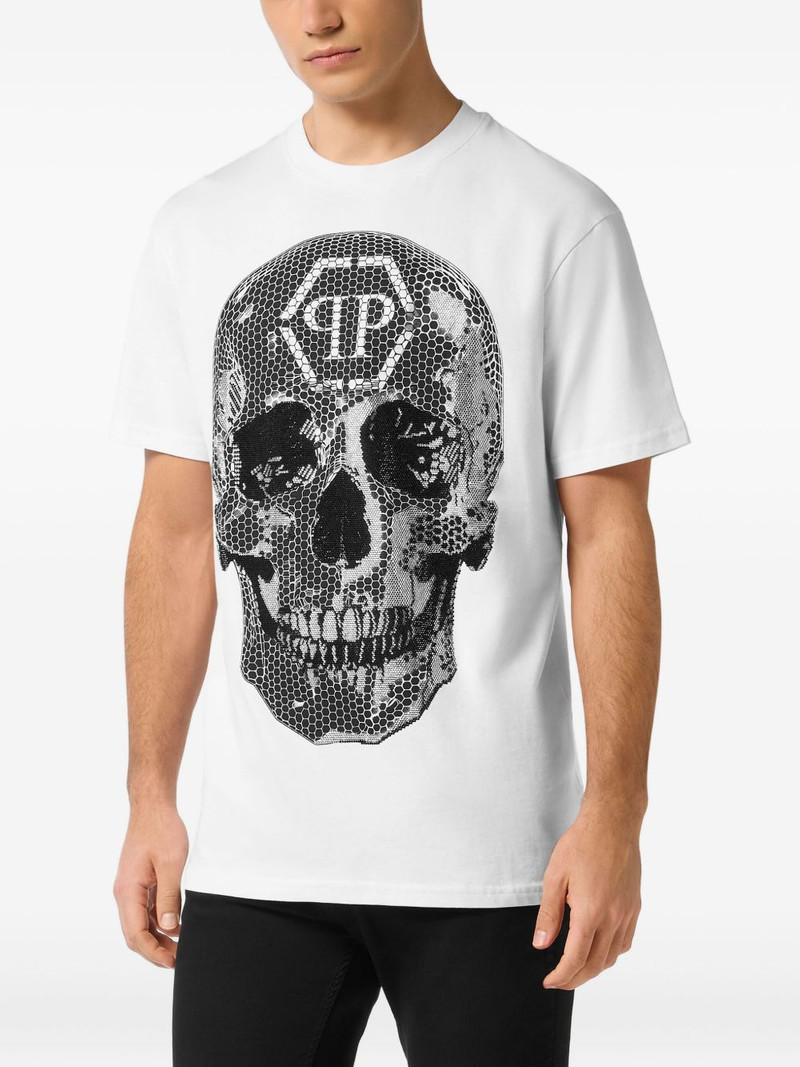 skull-print T-shirt 4