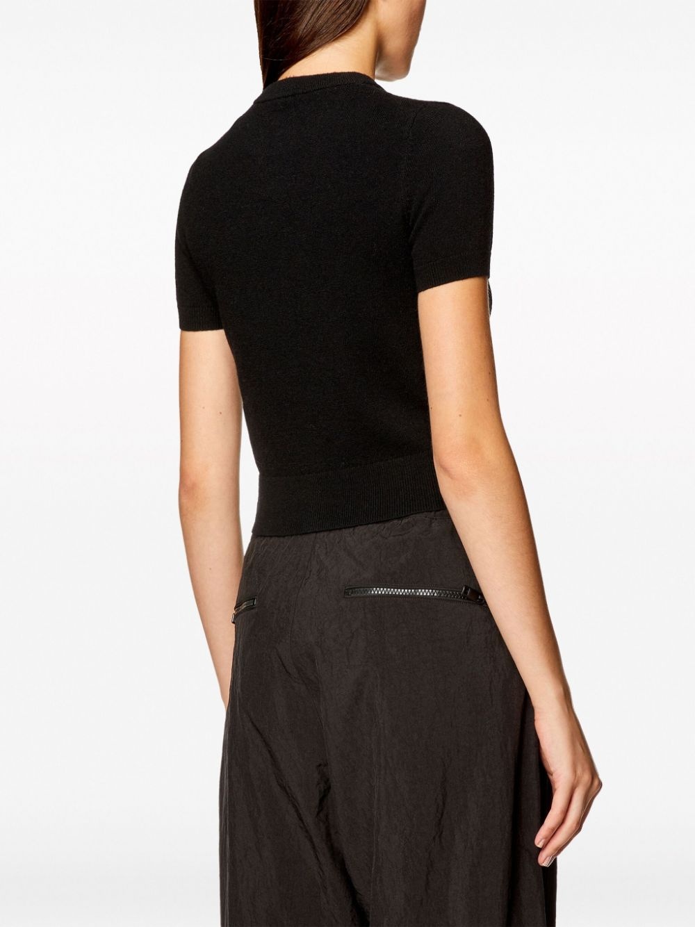 M-Arga logo-embroidered top - 4