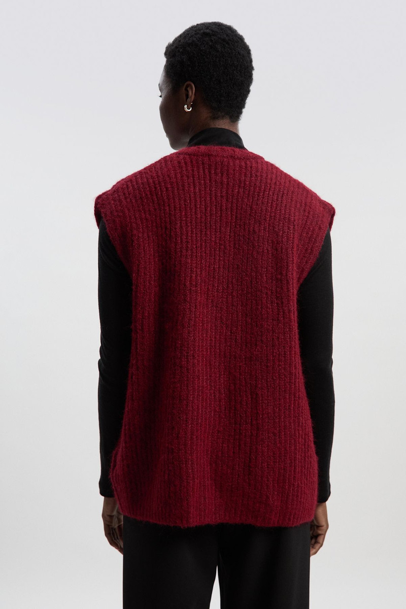 Cosy Knit Waistcoat Top 5