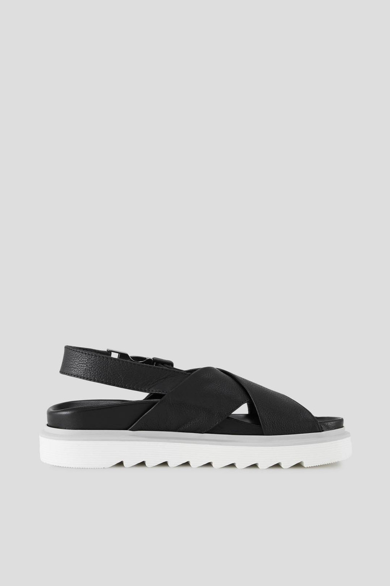 BOGNER AMALFI SANDALS IN BLACK outlook