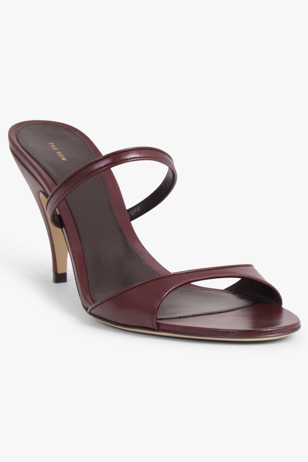 サンダル・ミュール THE ROW 'Vika' sandals Orange Vika 35 leather sandals in orange - The Row | Mytheresa