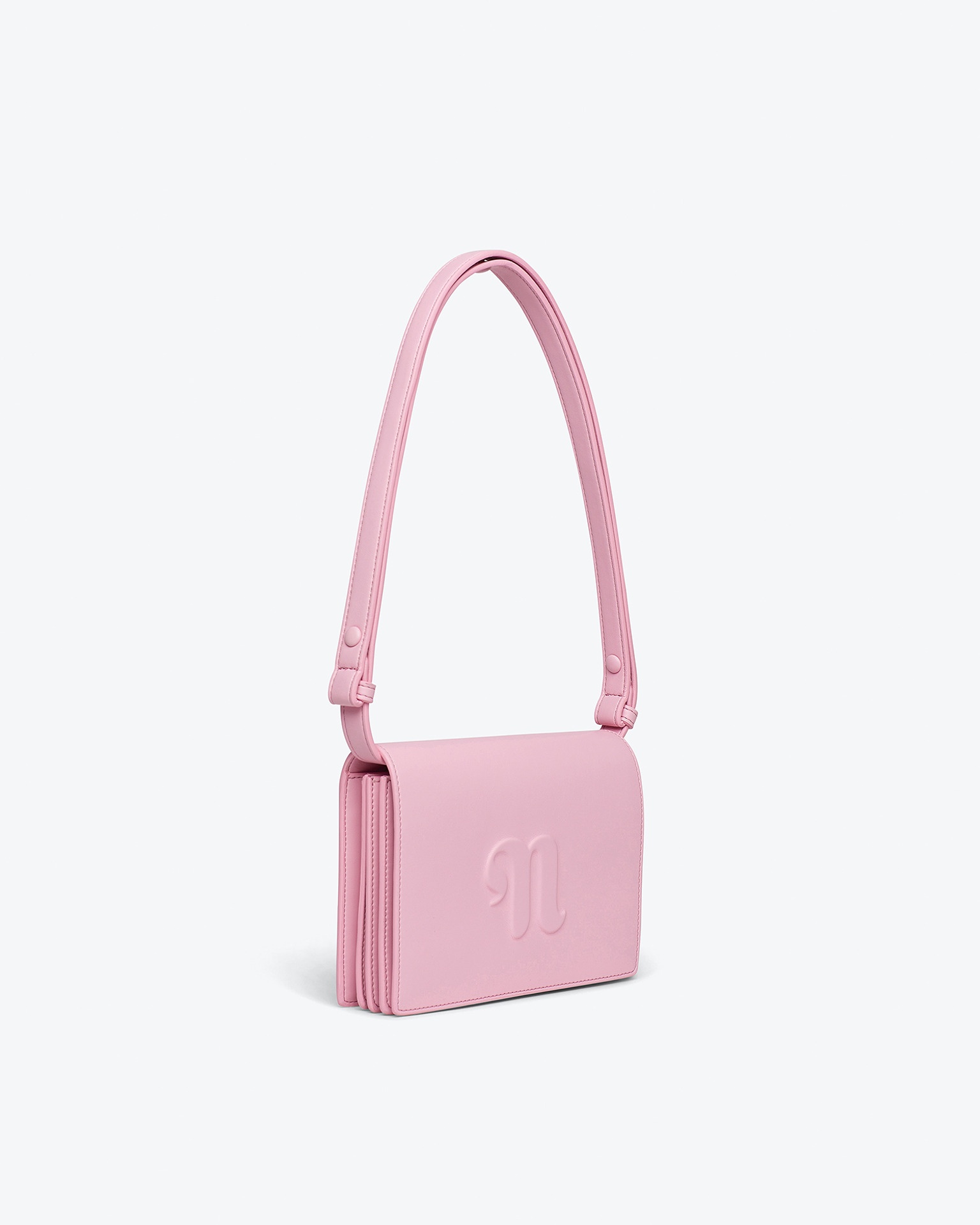 THE CONCERTINA - Alt-nappa shoulder bag - Pink - 2